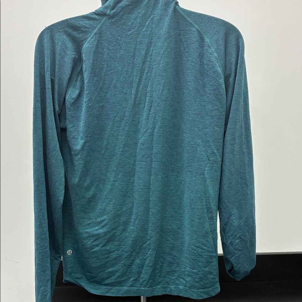 Teal Lululemon Quarter-Zip Pullover - Picture 2 of 4